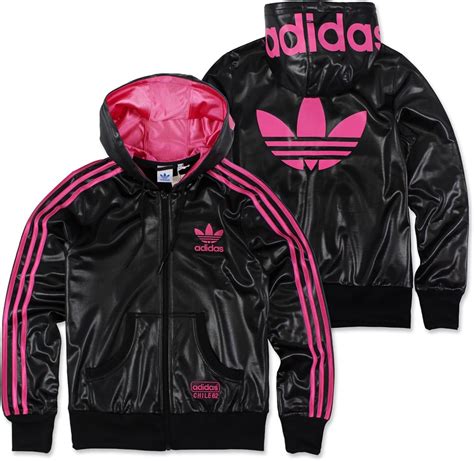 adidas black pink jacke chile 62 schwarz|Adidas Chile track jacket.